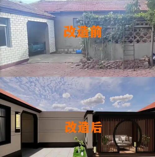 三楼旧房翻新装修图[三层老房子改造装修]
