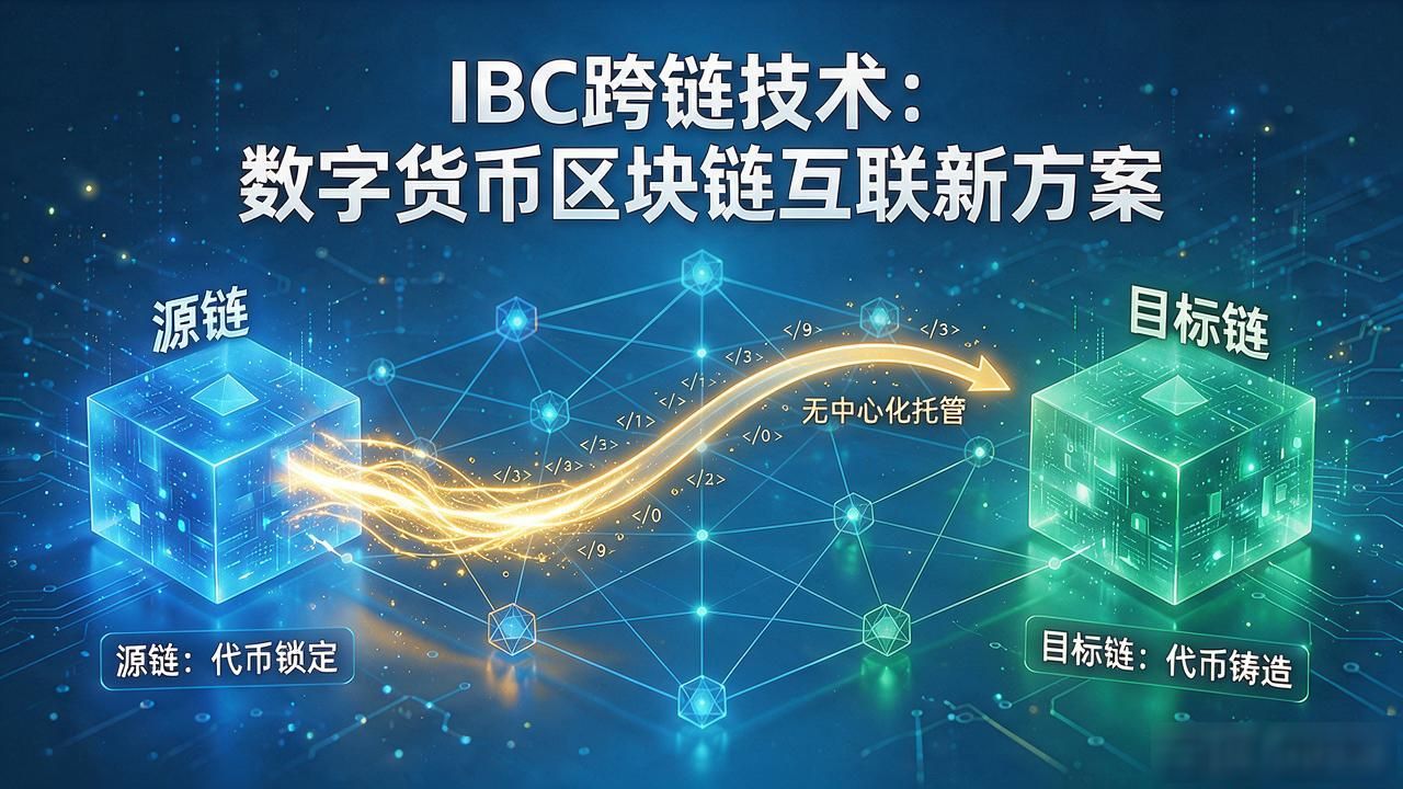 Cosmos生态跨链互操作性_IBC跨链通信协议_IBC数字货币区块链
